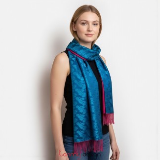 Khăn 2 mặt lụa/len các màu 65*180cm